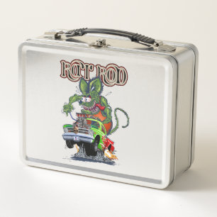 Cartoon retro rat rod