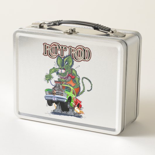 Cartoon retro rat rod (Voorkant)
