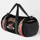 Cartoon retro truck "Big Rig" Plunjezak (Rechterhoek)