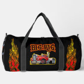 Cartoon retro truck "Big Rig" Plunjezak (Voorkant)