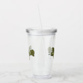 Cartoon retrorevliegtuig acryl drinkbeker (Links)