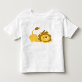 Cartoon Reuk Lion kinderen T-shirt