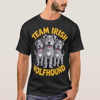 Cartoon Reus Honds Ras Huisdier Iers T-shirt