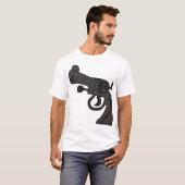 Cartoon Revolver T-shirt (Voorkant volledig)