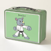 Cartoon rhino kung fu cartoon (Achterkant)