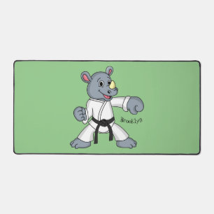 Cartoon rhino kung fu cartoon bureaumat