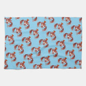 cartoon rivierhanddoek theedoek (Horizontaal)