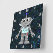 cartoon robot klok (Hoek)
