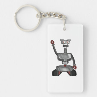 cartoon robot sleutelhanger