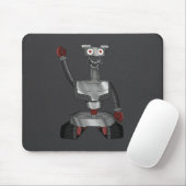 cartoon robotmousepad muismat (Met muis)