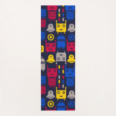 cartoon robots yogamat (Voorkant)