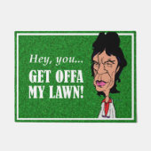 Cartoon Rock 'n' Roll Doormat Deurmat (Voorkant)