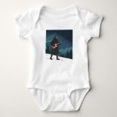 Cartoon Rocker Dog Under the Stars Romper (Voorkant)