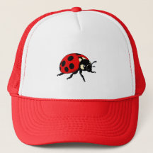 Cartoon Rode Lieveheersbeestje Cute Insect Karakte