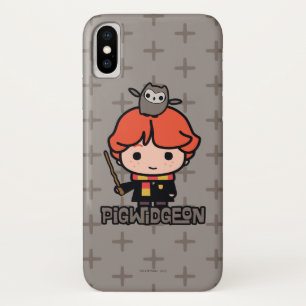 Cartoon Ron Weasley en Piertotje iPhone X Hoesje