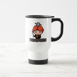 Cartoon Ron Weasley en Piertotje Reisbeker