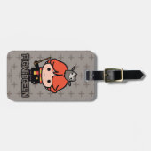 Cartoon Ron Weasley en Pigwidgeon Bagagelabel (Voorkant horizontaal)