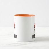 Cartoon Ron Weasley en Pigwidgeon Mok (Midden)