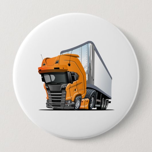 Cartoon Ronde Button 4,0 Cm (Voorkant)