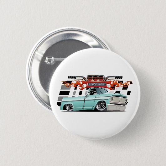 Cartoon Ronde Button 5,7 Cm (Voorkant /achterkant)