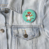 cartoon ronde button 5,7 cm (In situ)
