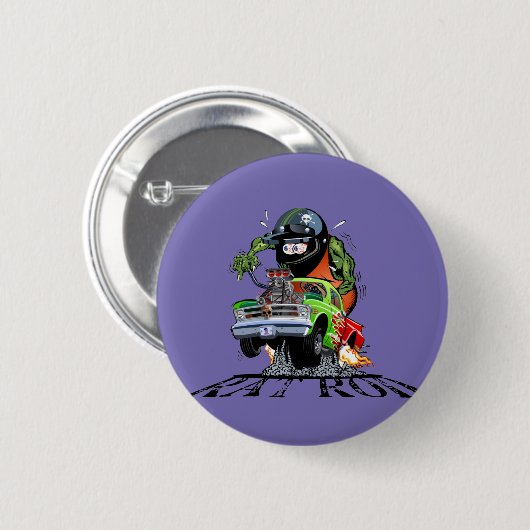 Cartoon Ronde Button 5,7 Cm (Voorkant /achterkant)
