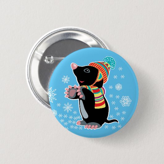 cartoon ronde button 5,7 cm (Voorkant /achterkant)