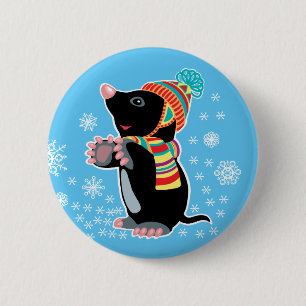 cartoon ronde button 5,7 cm