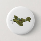 Cartoon Ronde Button 5,7 Cm (Voorkant)