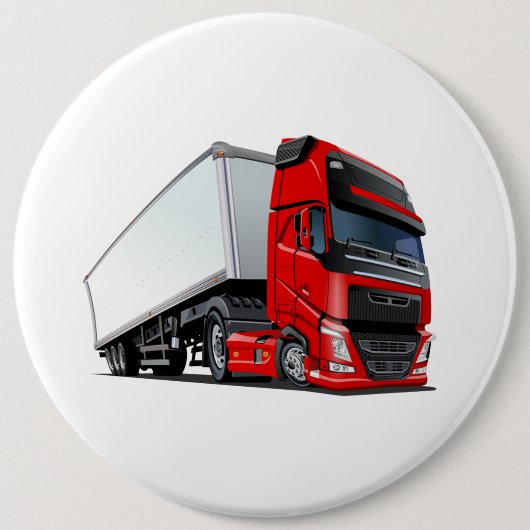 Cartoon Ronde Button 6,0 Cm (Voorkant)