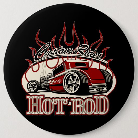 Cartoon Ronde Button 6,0 Cm (Voorkant)