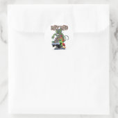 Cartoon Ronde Sticker (Tas)