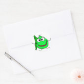 Cartoon Ronde Sticker (Envelop)