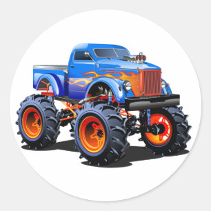 Cartoon Ronde Sticker