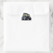 Cartoon Ronde Sticker (Tas)