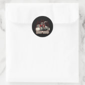 Cartoon Ronde Sticker (Tas)