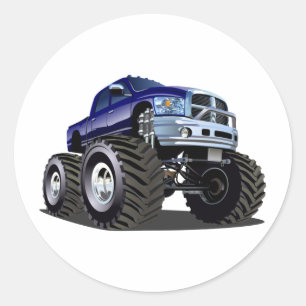Cartoon Ronde Sticker