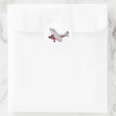 Cartoon Ronde Sticker (Tas)
