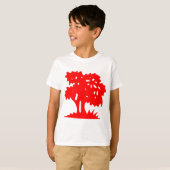 Cartoon - Rood T-shirt (Voorkant volledig)