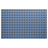 Cartoon Rottweiler Stof (Yard (91,4 cm))