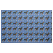 Cartoon Rottweiler Stof (Fat Quarter)