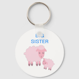 Cartoon Roze Sleutelhanger