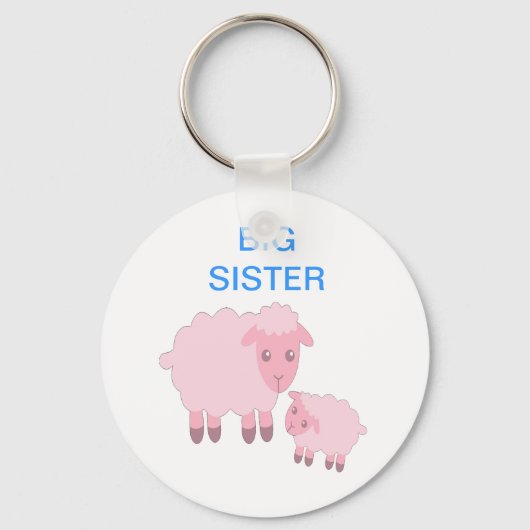 Cartoon Roze Sleutelhanger (Voorkant)