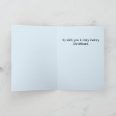 Cartoon Rudolph van de rendierenkaart Feestdagen Kaart (Binnen)