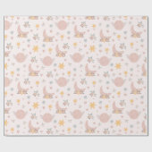 Cartoon ruimteverlooppapier cadeaupapier (Vlak)