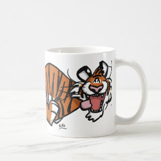 Cartoon Running Tiger mok