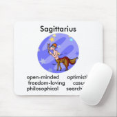 Cartoon Sagittarius Centaur Traits Muismat (Met muis)