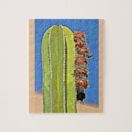 Cartoon Saguaro Cactus Puzzle Legpuzzel