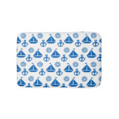 Cartoon Sail Boat Pattern Badmat (Voorkant)