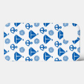 Cartoon Sail Boat Pattern Case-Mate iPhone Case (Achterkant (horizontaal))